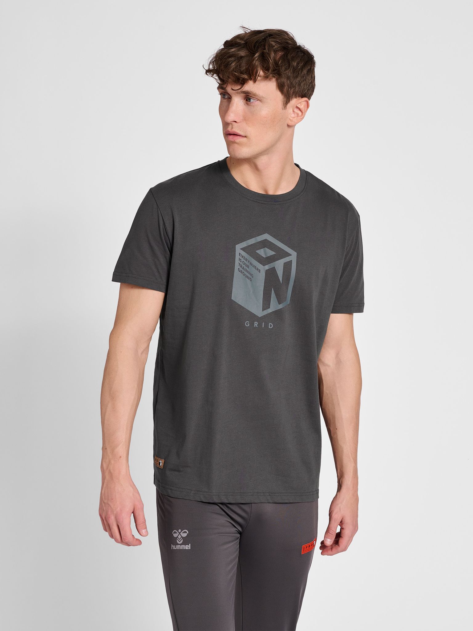 hmlPRO GRID COTTON T-SHIRT S/S