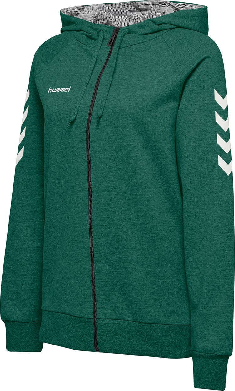 HMLGO COTTON ZIP HOODIE WOMAN