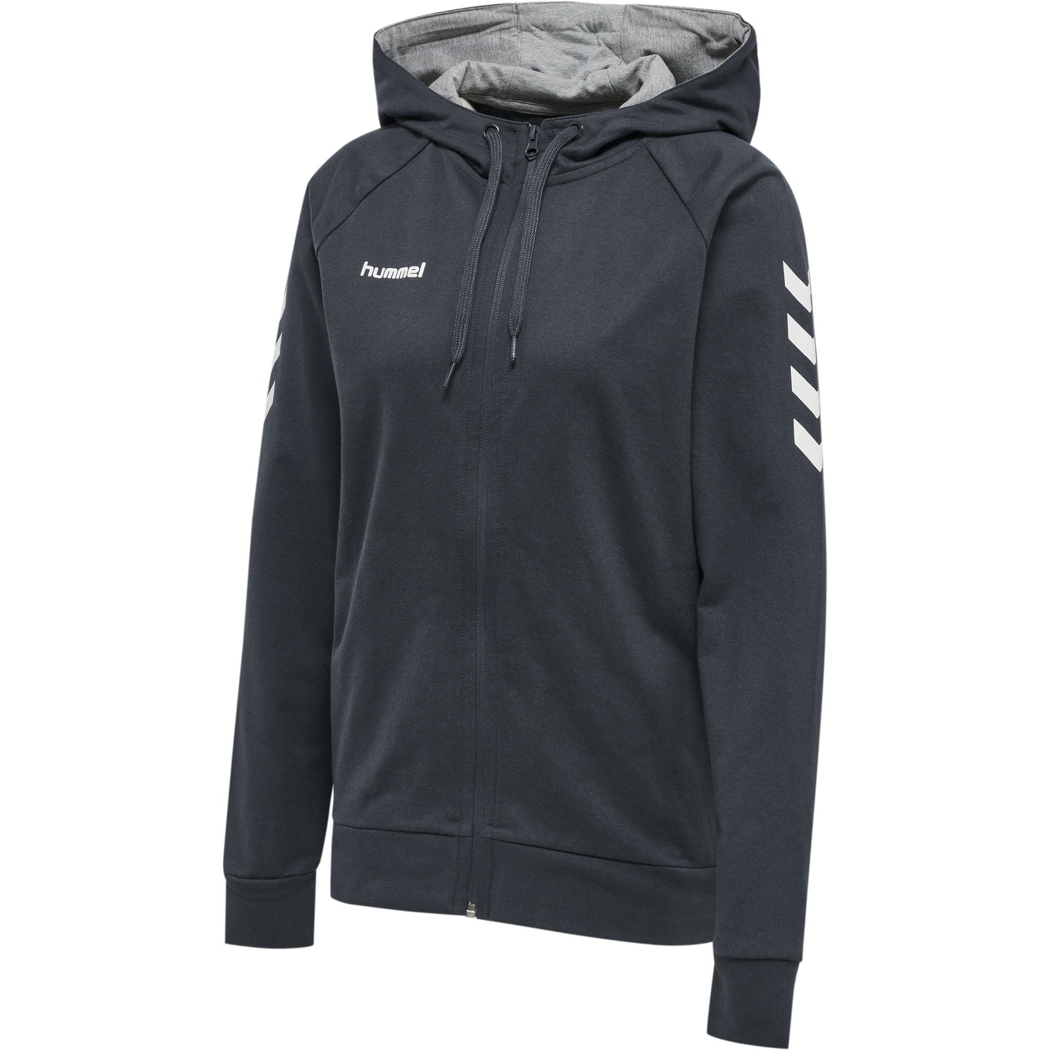 HMLGO COTTON ZIP HOODIE WOMAN
