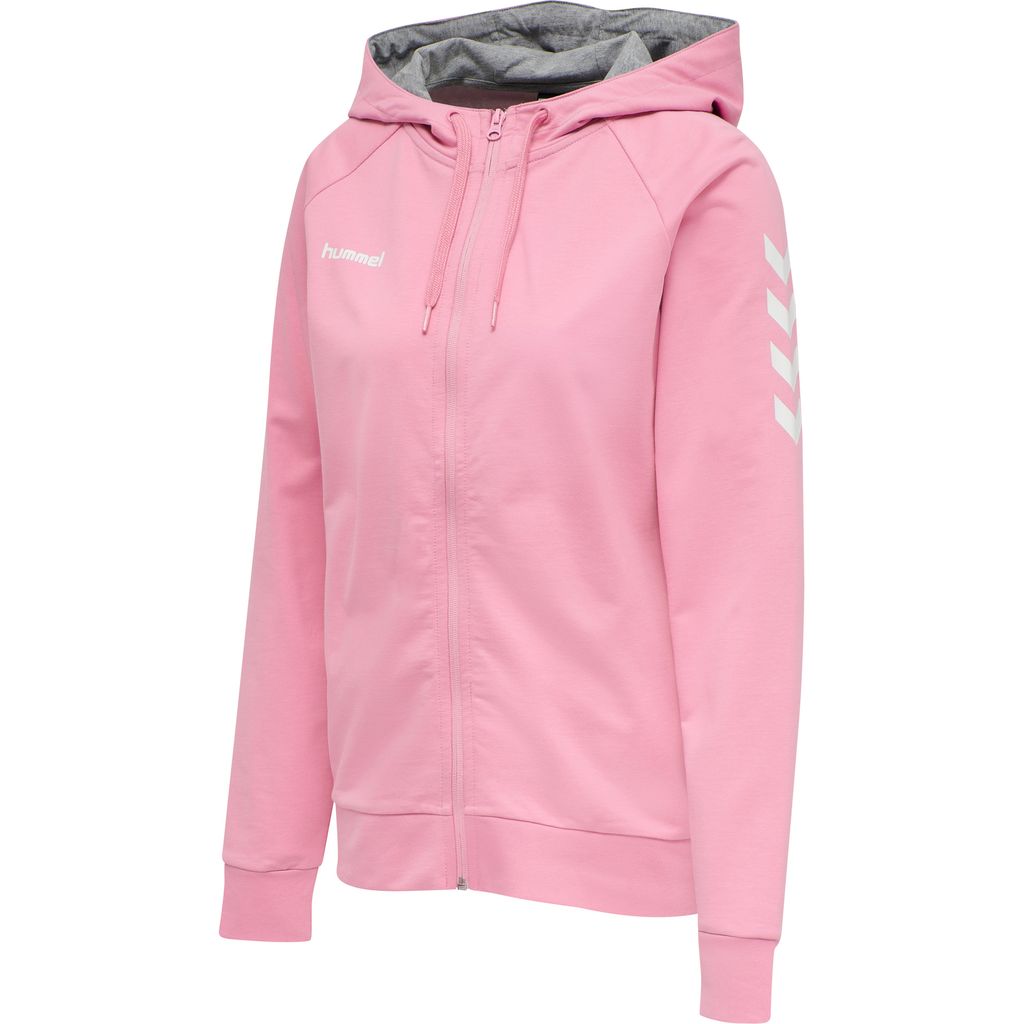 HMLGO COTTON ZIP HOODIE WOMAN