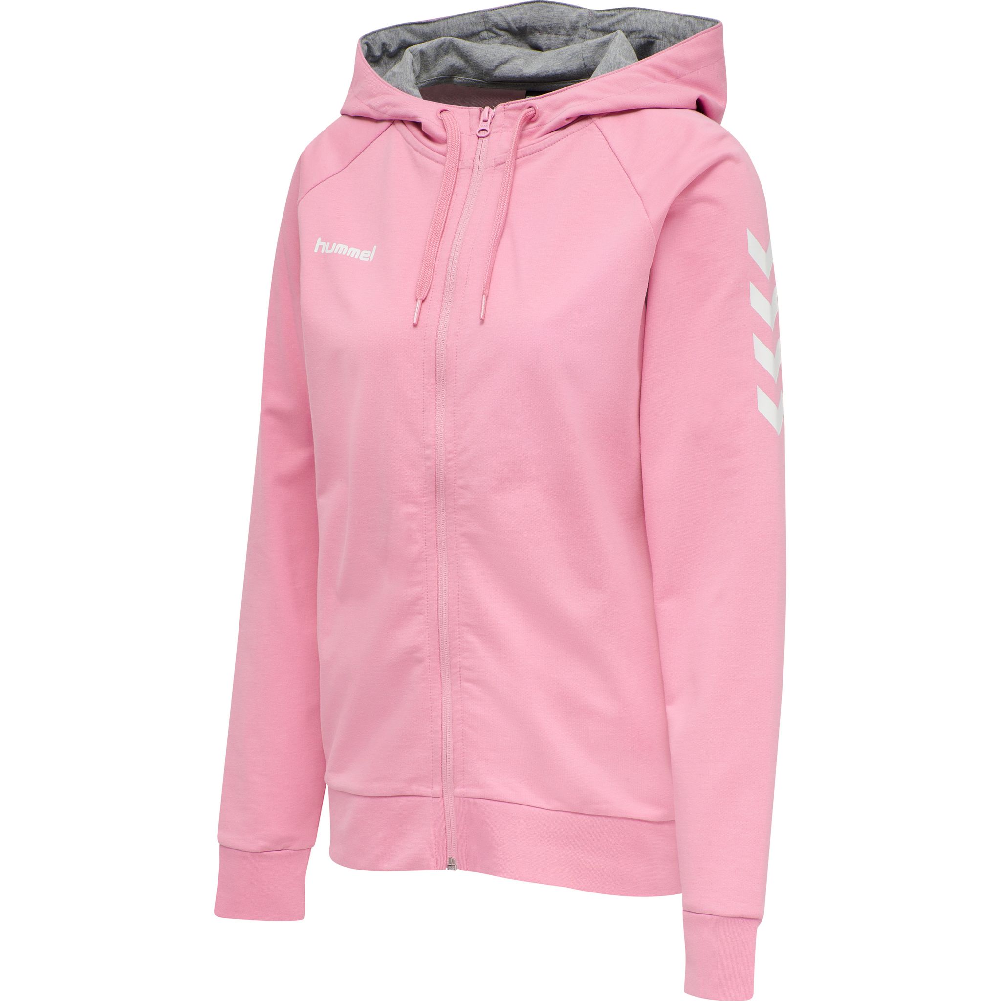 HMLGO COTTON ZIP HOODIE WOMAN