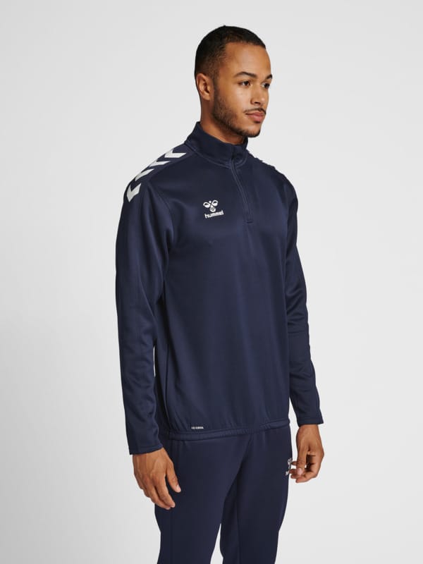 hmlCORE XK HALF ZIP POLY SWEAT