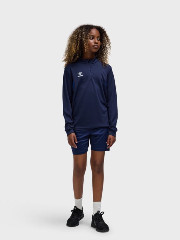 hmlAUTHENTIC PL HALF ZIP SWEAT KIDS