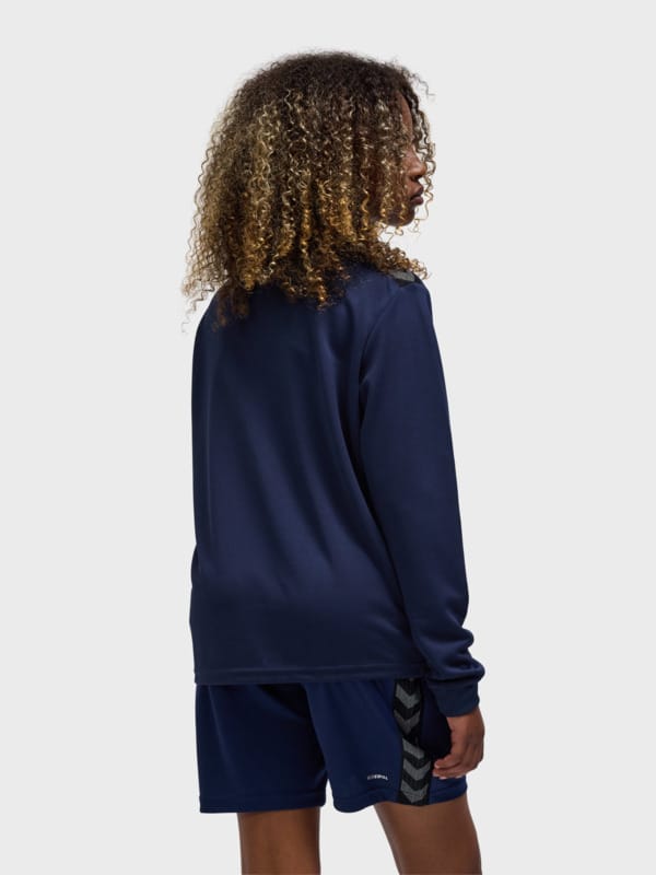 hmlAUTHENTIC PL HALF ZIP SWEAT KIDS