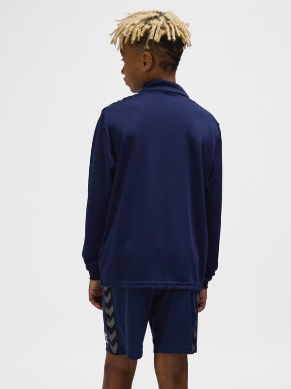 hmlAUTHENTIC PL HALF ZIP SWEAT KIDS
