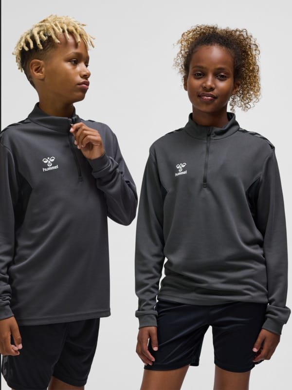 hmlAUTHENTIC PL HALF ZIP SWEAT KIDS