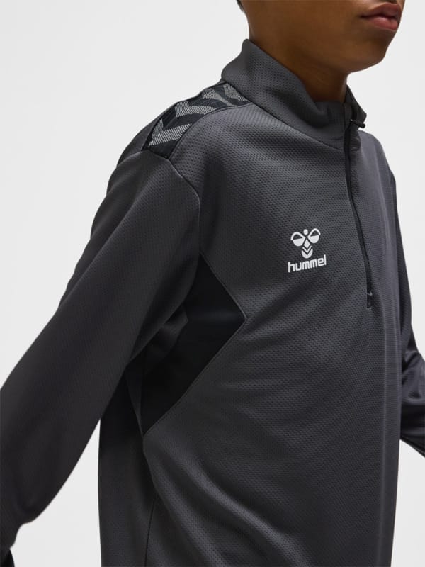 hmlAUTHENTIC PL HALF ZIP SWEAT KIDS
